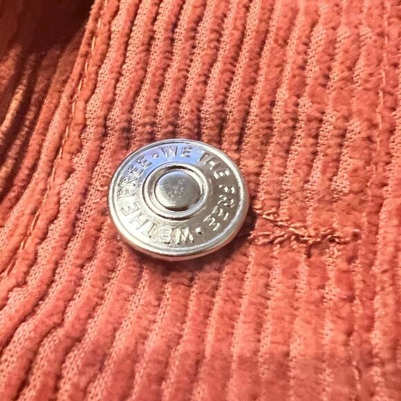 Free People Ray Corduroy Mini Skirt In Myrrh Size 8 - Picture 6 of 10